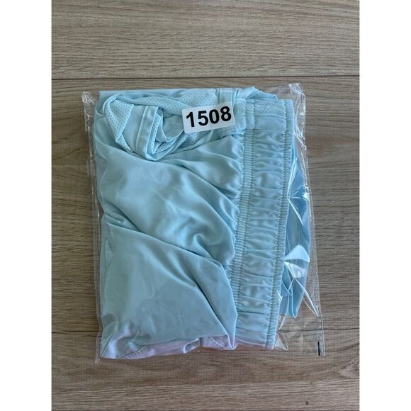 Nike‎ Dri Fit Tempo Running Shorts Womens L Blue l Athletic Training Athleisure - Picture 11 of 11